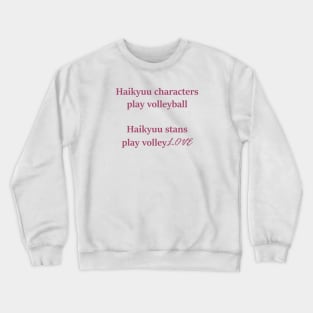 VolleyLove-Version 2 Crewneck Sweatshirt